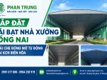 Lắp Đặt Mái Bạt Nhà Xưởng Đồng Nai – Mái Che Đóng Mở Tự Động Tại KCN Biên Hòa