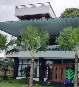  Bạt che nắng di động sân nhà 