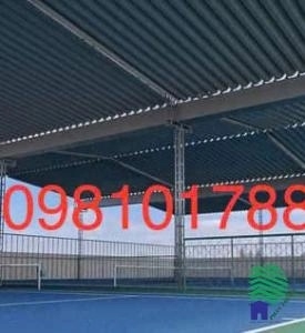 Mái bạt kéo sân pickeball Vũng Tàu