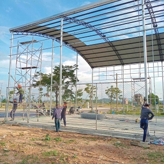 CÔNG TRÌNH MÁI CHE NHÀ XƯỞNG