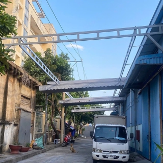 CÔNG TRÌNH MÁI CHE NHÀ XƯỞNG 1