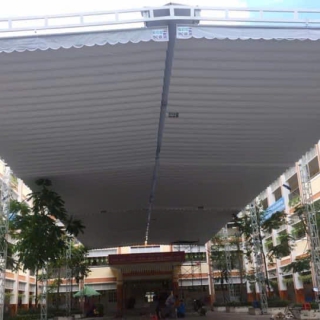 CÔNG TRÌNH MÁI CHE NHÀ XƯỞNG 10