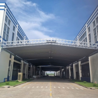 CÔNG TRÌNH MÁI CHE NHÀ XƯỞNG 11