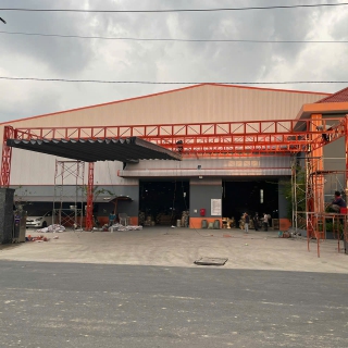 CÔNG TRÌNH MÁI CHE NHÀ XƯỞNG 6