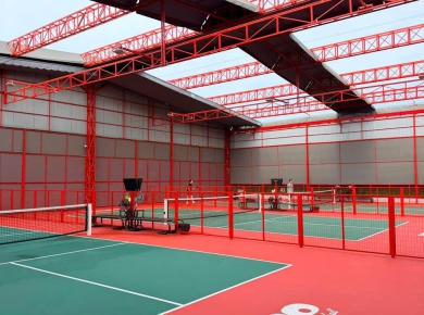 Công trình mái che sân Pickleball 
