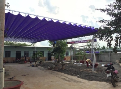 Thi Công mái che tại Biên Hoà