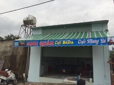 Thi Công mái che tại Biên Hoà