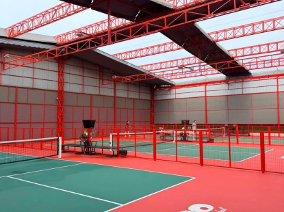 Công trình mái che sân Pickleball tại Long Thành