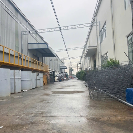 Thi công mái che công ty tại Biên Hoà
